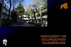 24. Discusiones de ecuaciones algebraicas