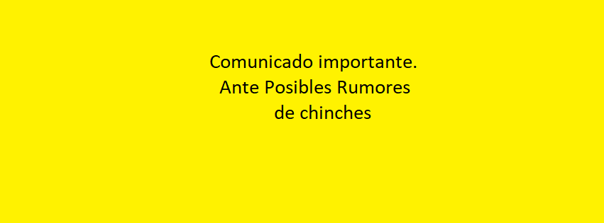 Comunicado Importante