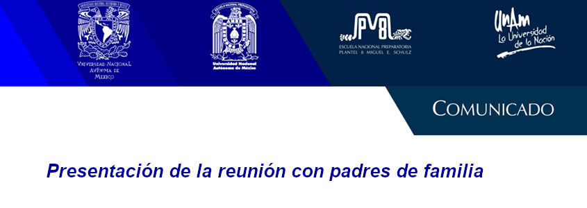 Reunión con padres de familia (Octubre 2024)