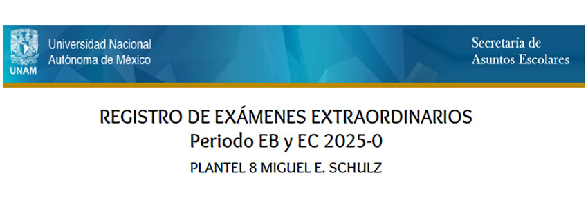 REGISTRO DE EXÁMENES EXTRAORDINARIOS - PERIODOS EB y EC 2025-0