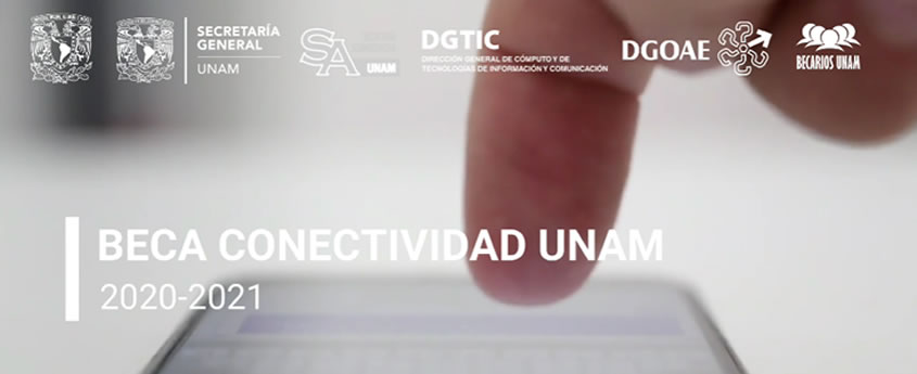 Beca conectividad UNAM